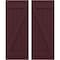 Ekena Millwork Americraft 6-Board (2 Batten) Wood Joined Board-n-Batten Shutters w/ Z-Bar, ARW102BB621X77WRH, PR ARW102BB621X77WRH - alternate 1
